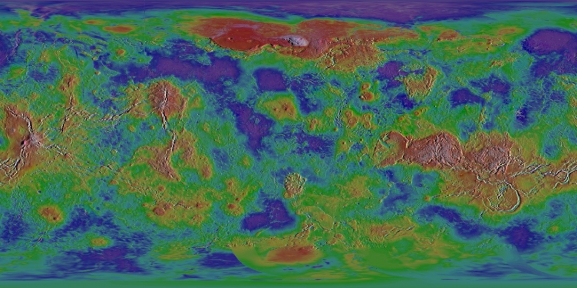 tectonic highland models on Venus