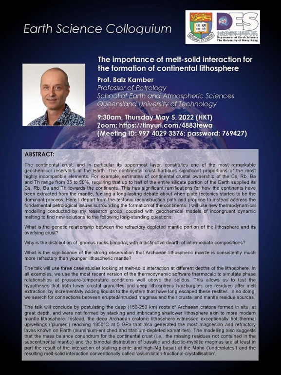 Earth Science Colloquium